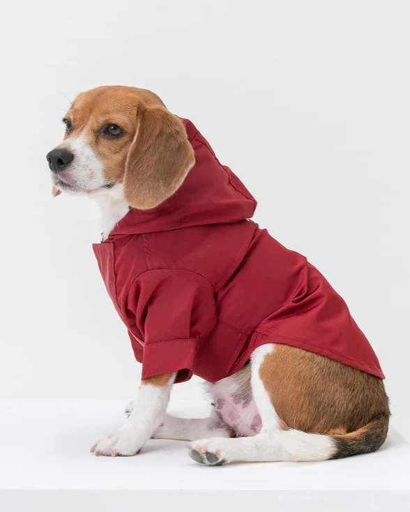 Make A Splash Red Rain Jacket