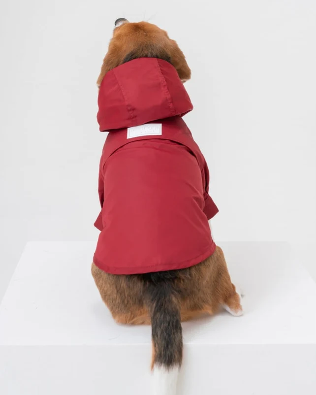 Make A Splash Red Rain Jacket - Image 2
