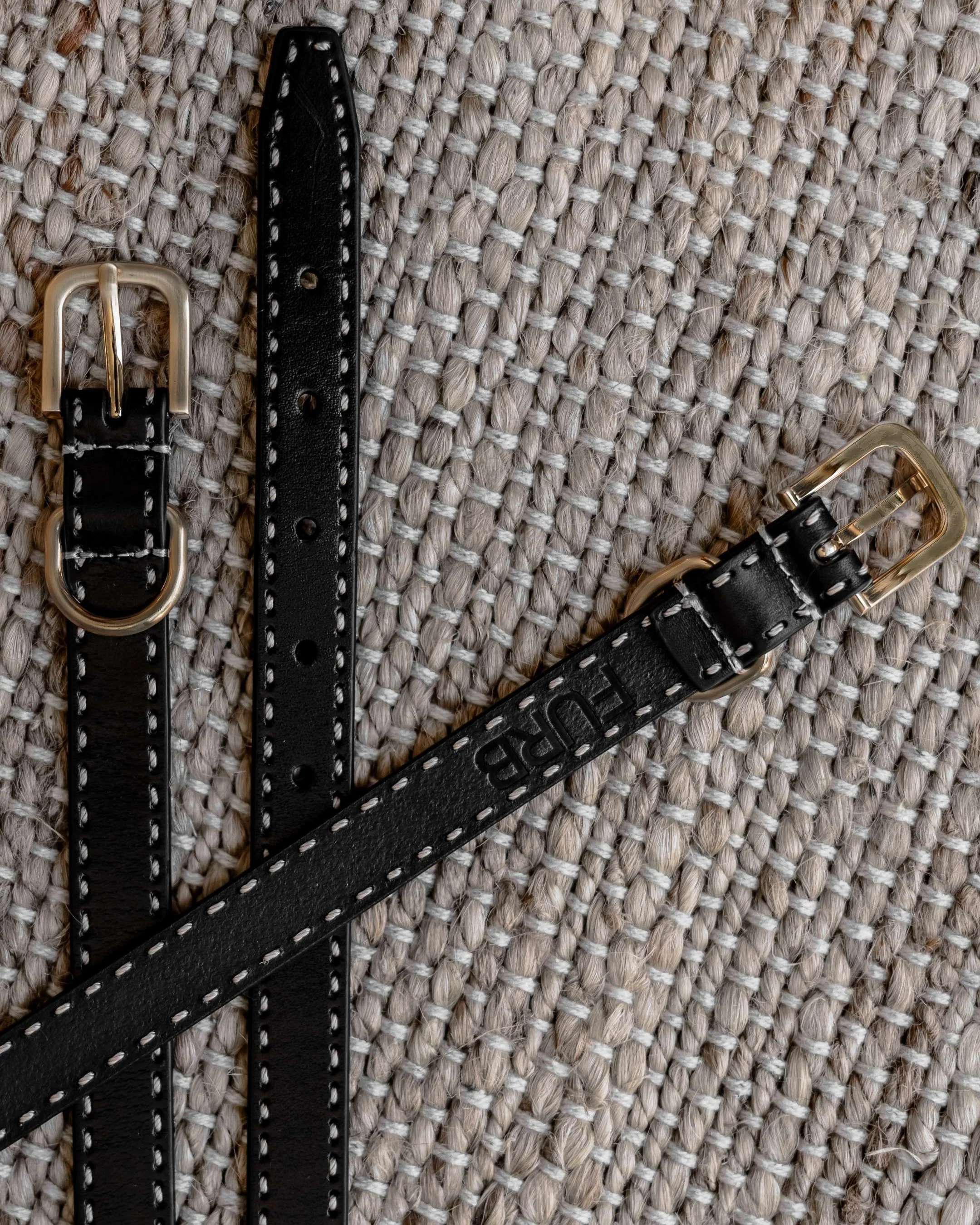 Take the Lead Black Leather Dog Collar - Image 6