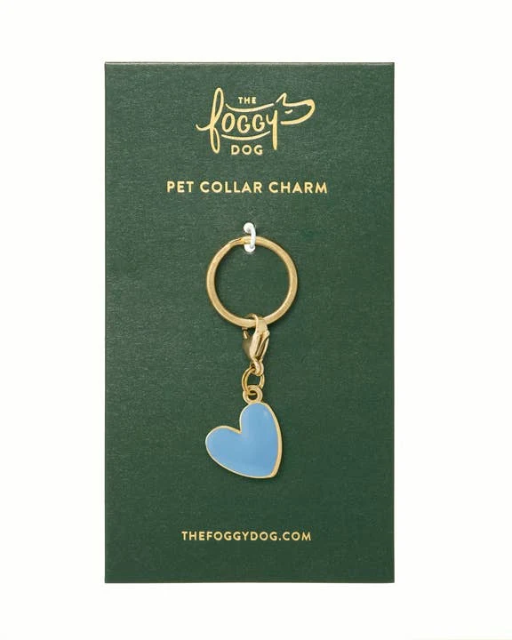 Blue Heart Collar Charm - Image 3