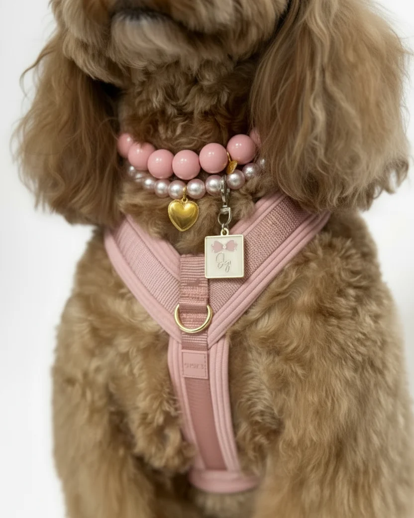 Sunday Stroll Blush Dog Harness - Image 2