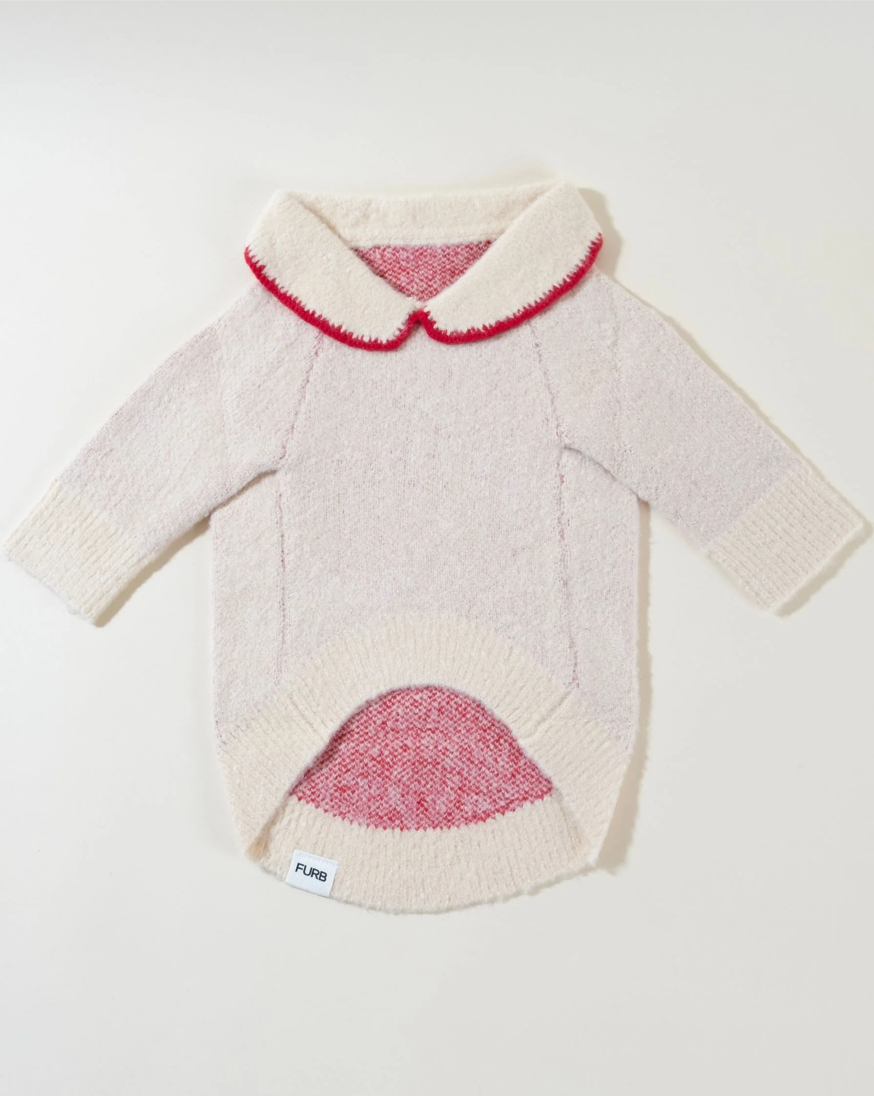 All Wrapped Up Ivory Bow Sweater - Image 3