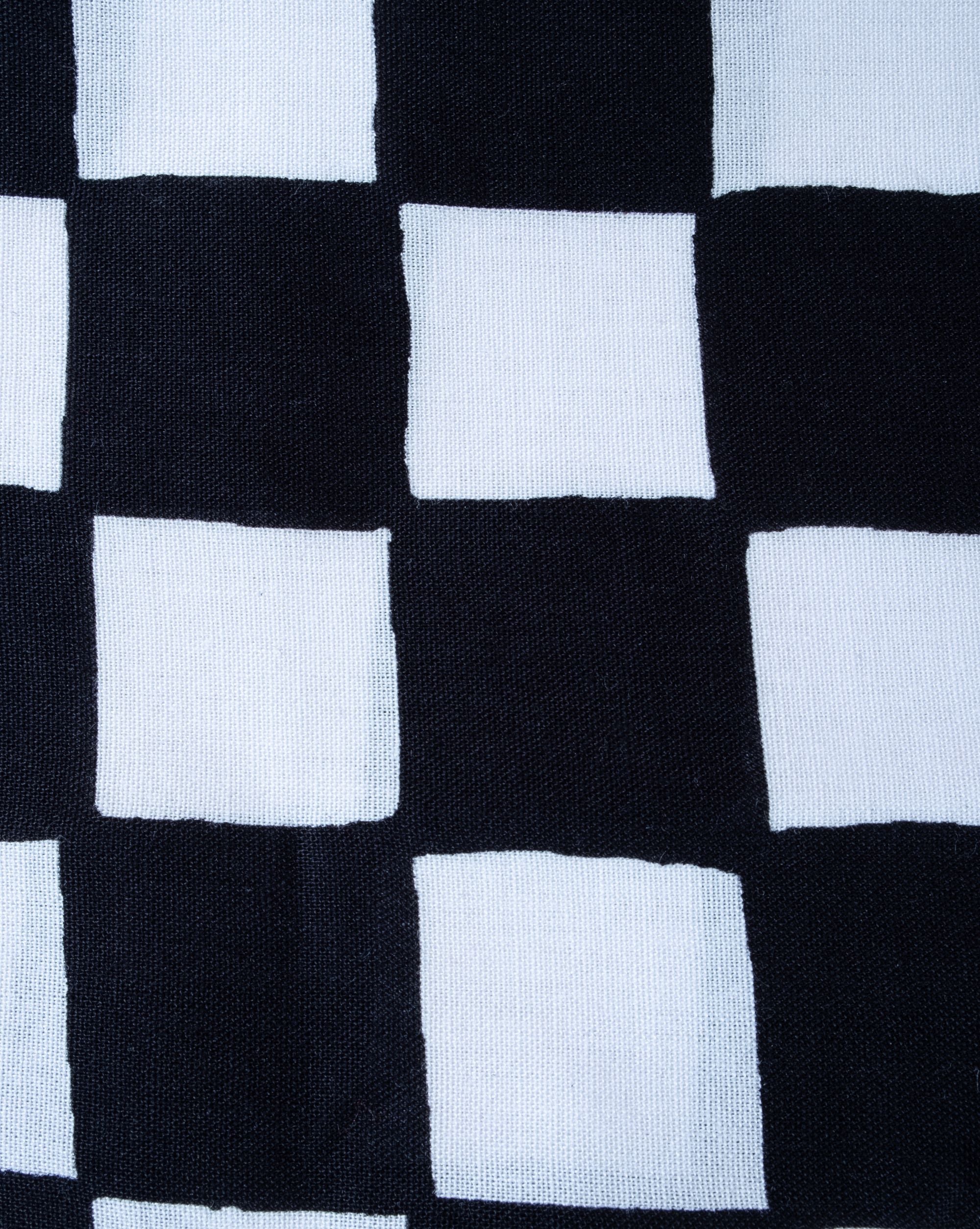 Make a Move Black Check Bandana - Image 6