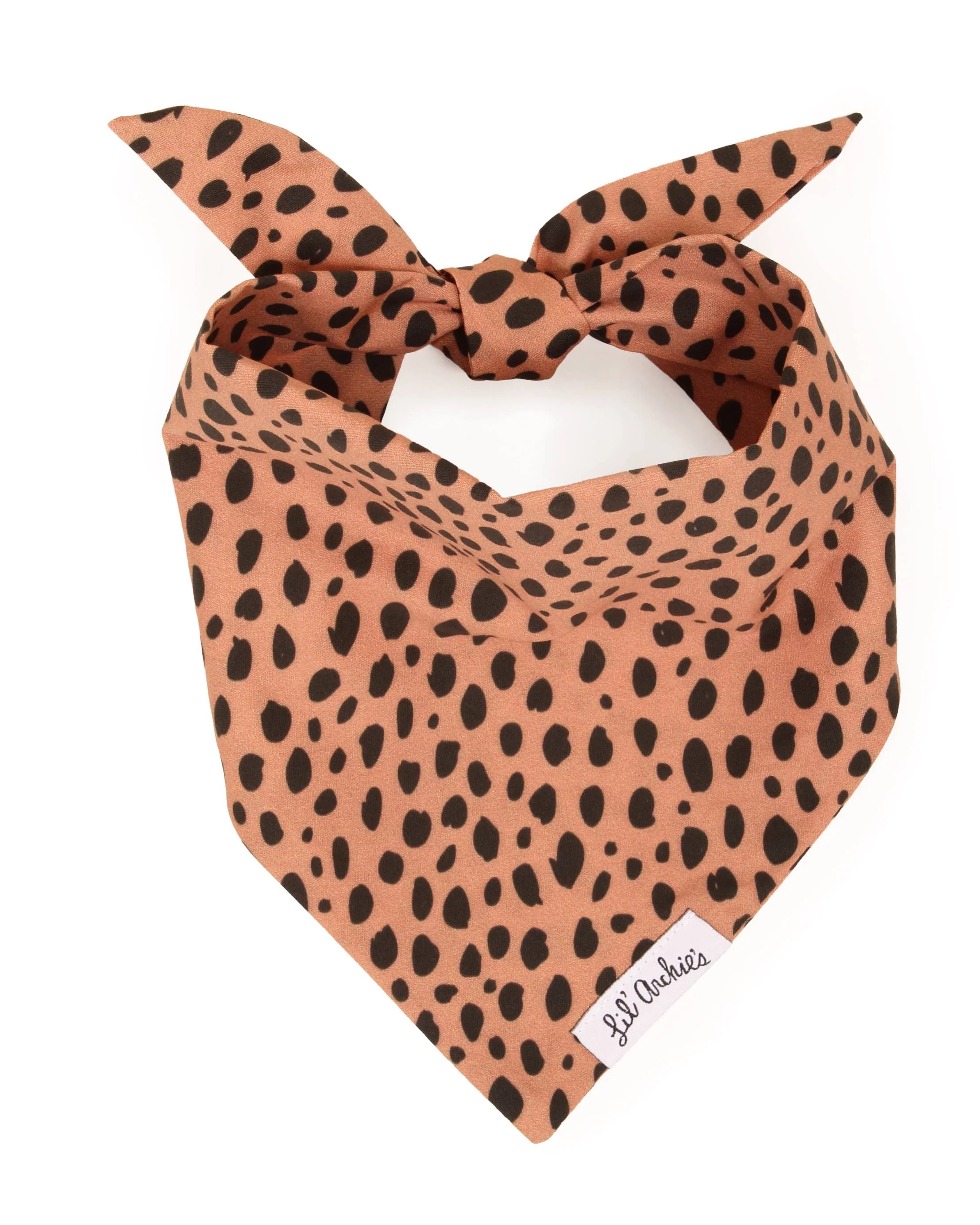 Jungle Cat Animal Print Cotton Bandana
