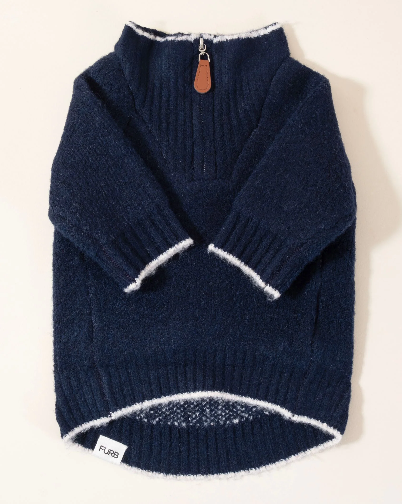 Anchors Aweigh Navy Dog Sweater - Image 2