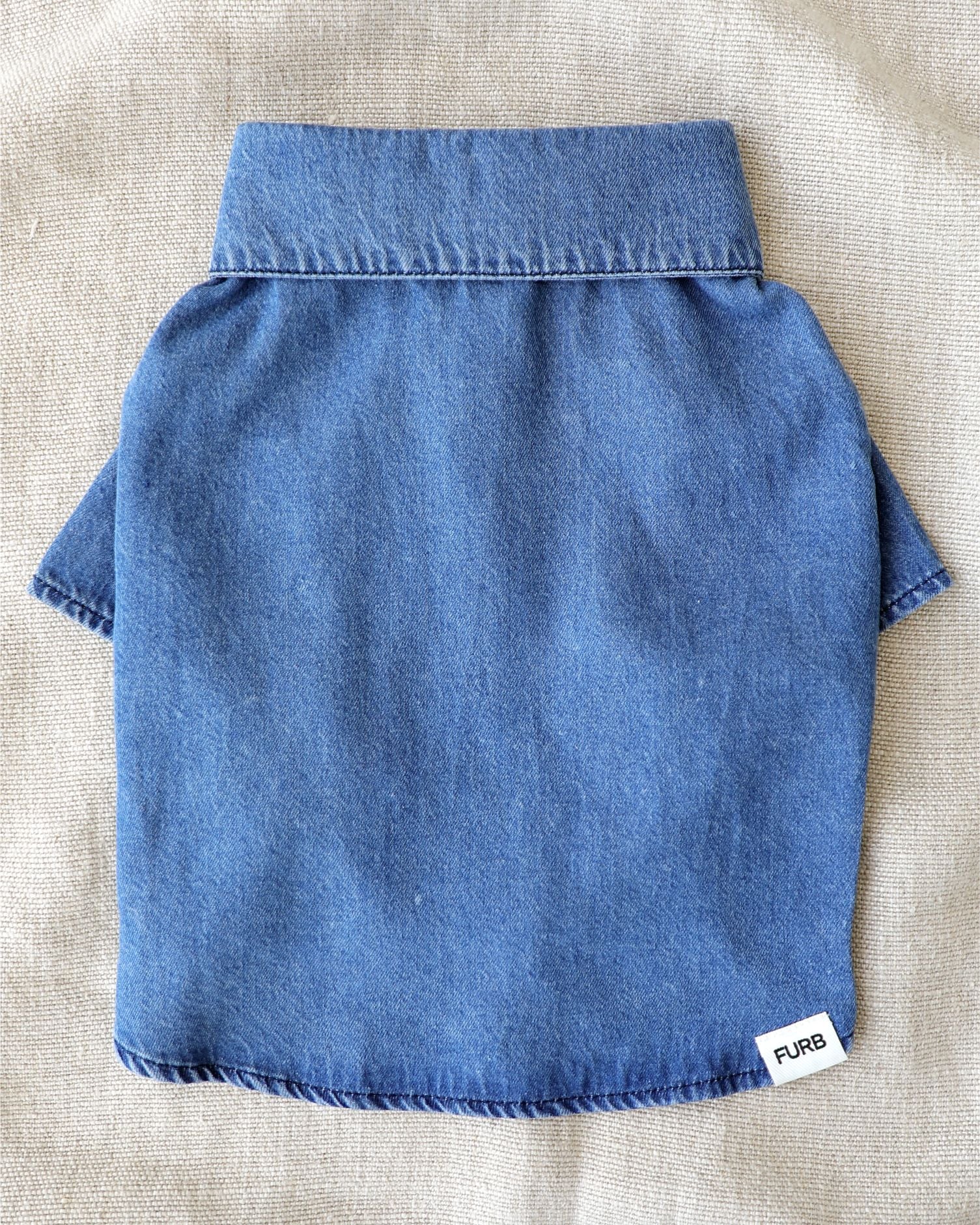 Boot Scootin' Denim Dog Shirt - Image 4