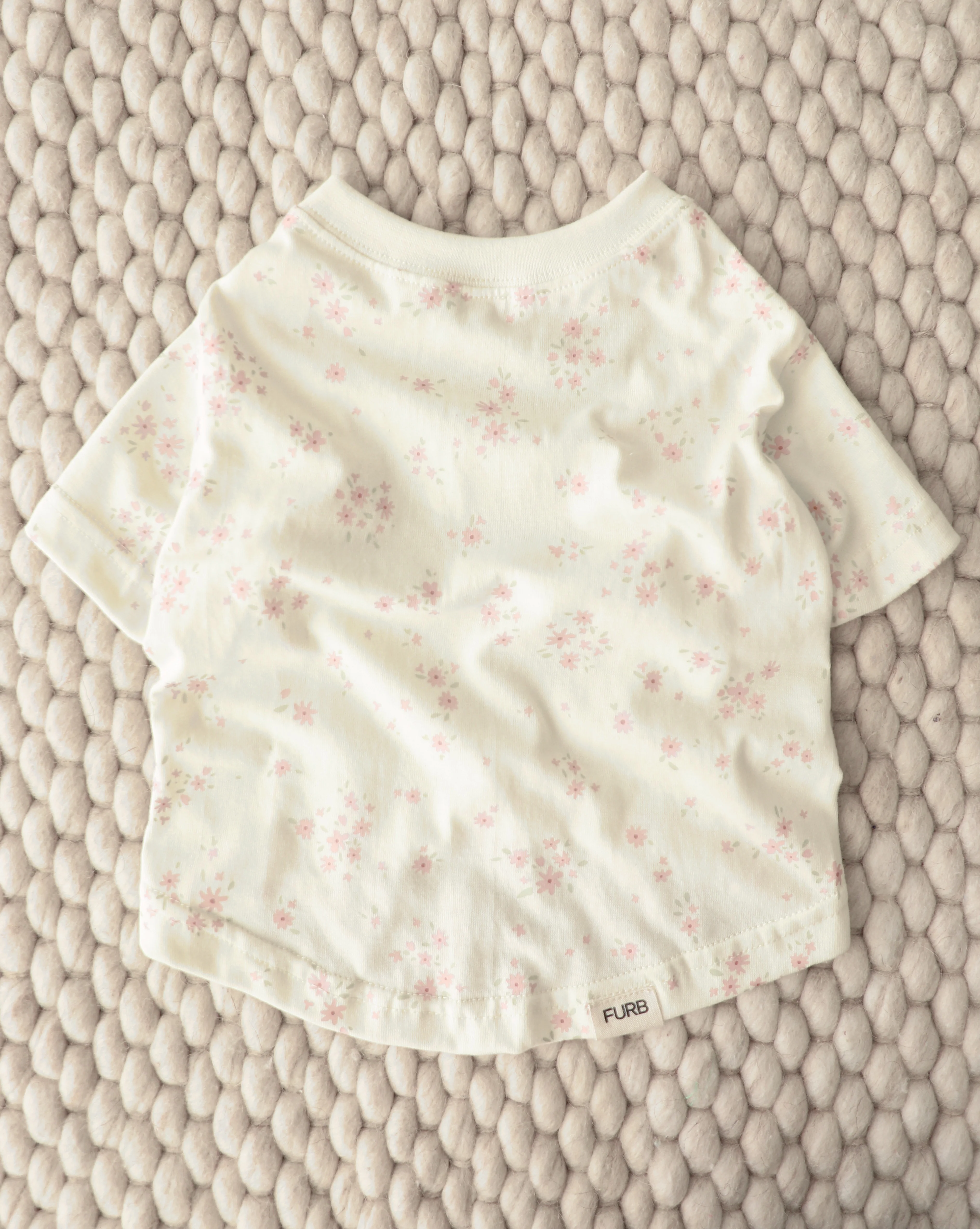Casual Cutie Ditsy Floral Dog T-Shirt - Image 5