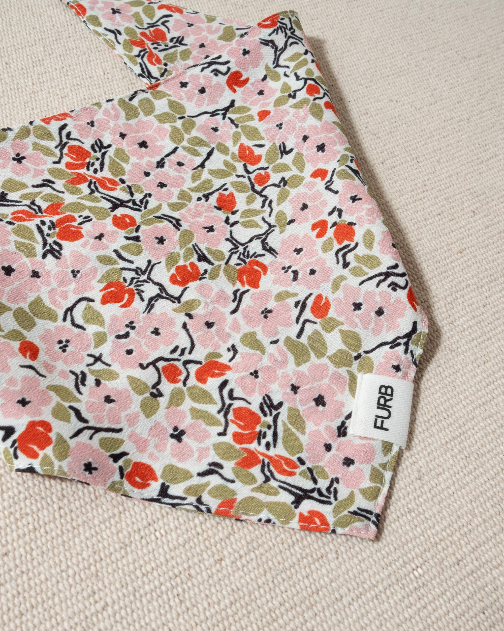 Only the Best Bandana in Pink Floral - Image 2