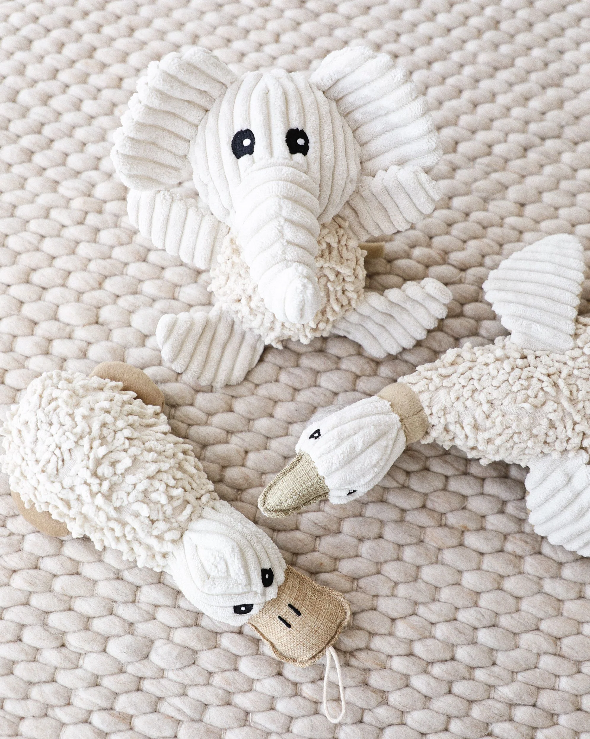 All Ears Plush Elephant Dog Toy - Image 2