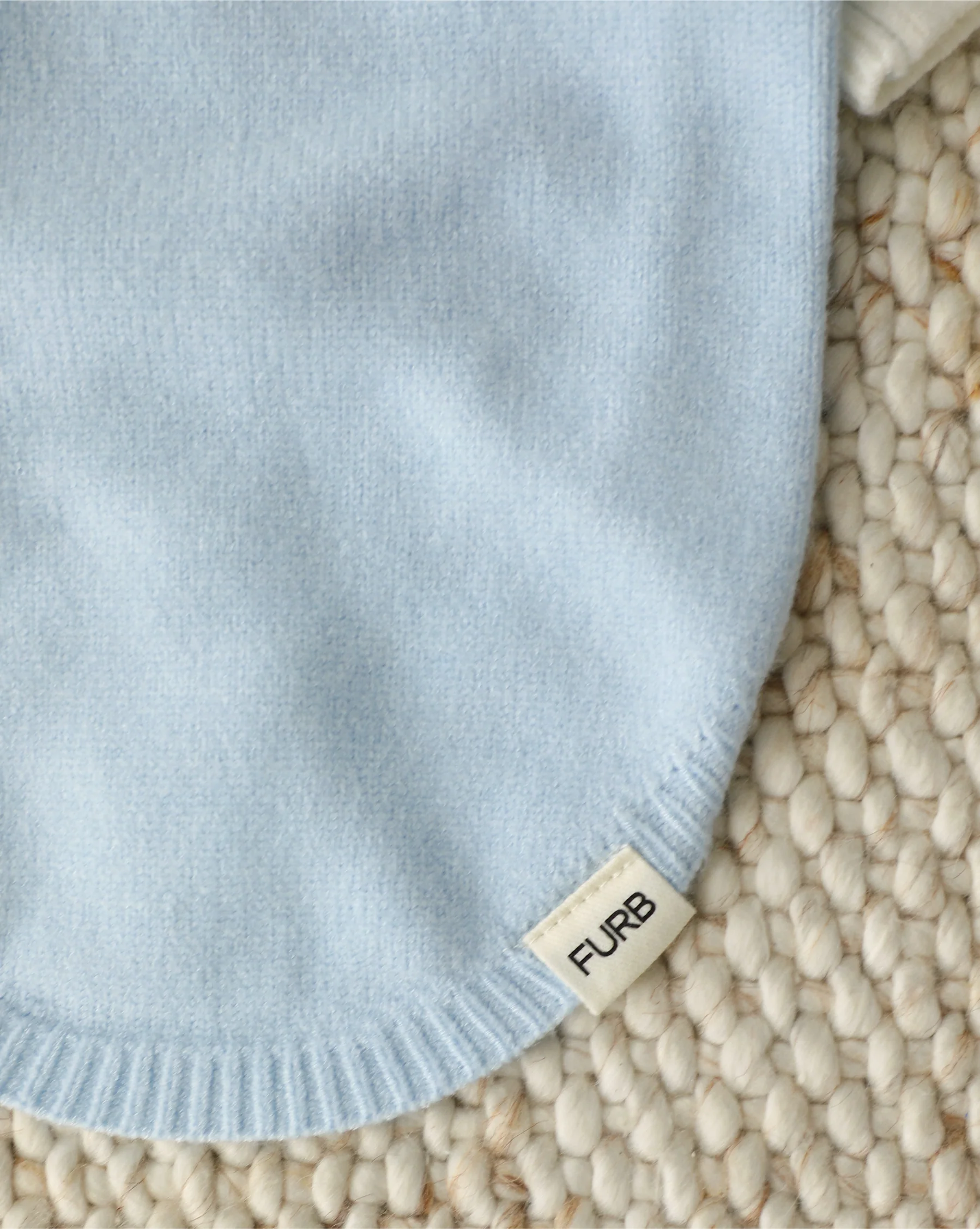 Cherry On Top Light Blue Polo Dog Sweater - Image 9