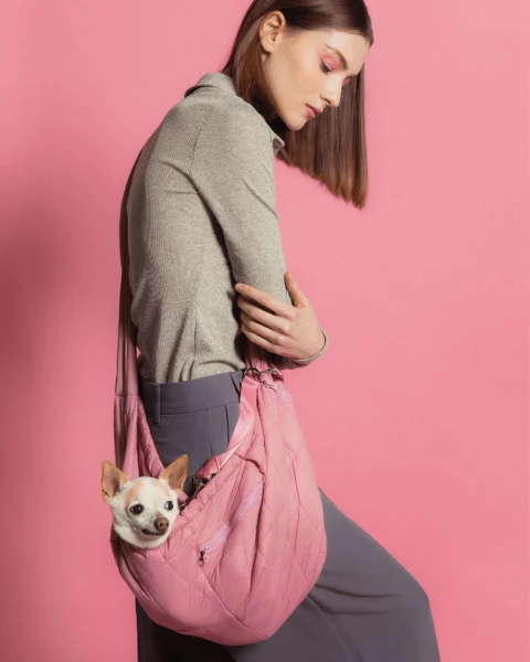 Maxbone Eco Packable Sling in Petal - Image 5