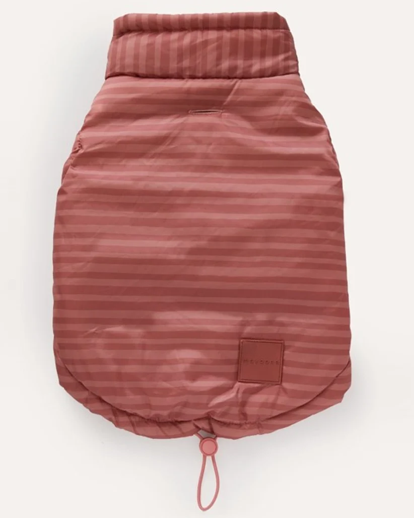 maxbone Striped Easy Fit Jacket in Rose - Image 4