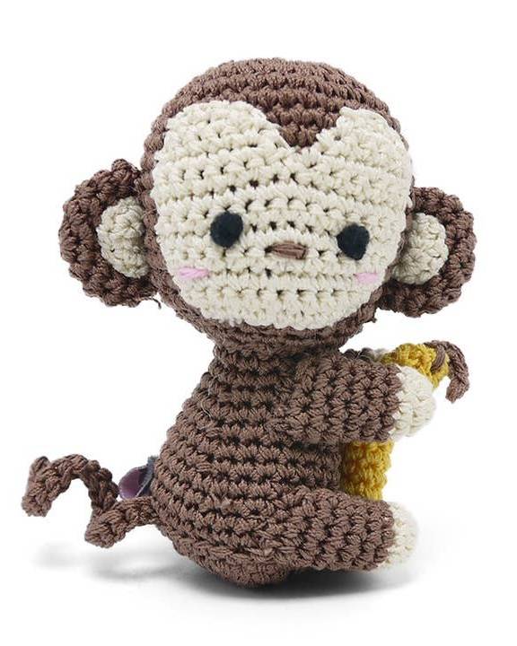 Monkey Business Crochet Dog Toy