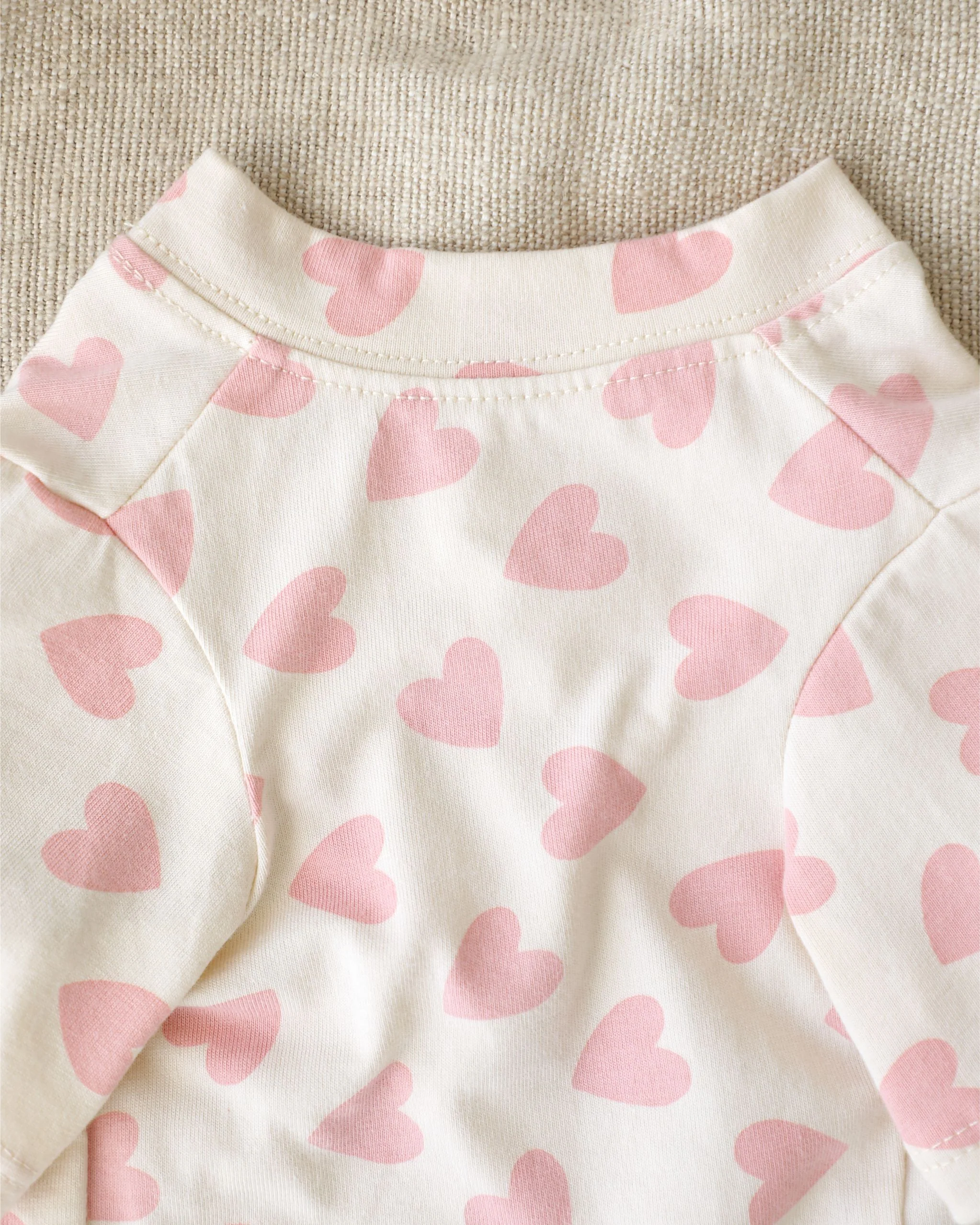 Lovey Dovey Heart Print Dog T-Shirt - Image 3