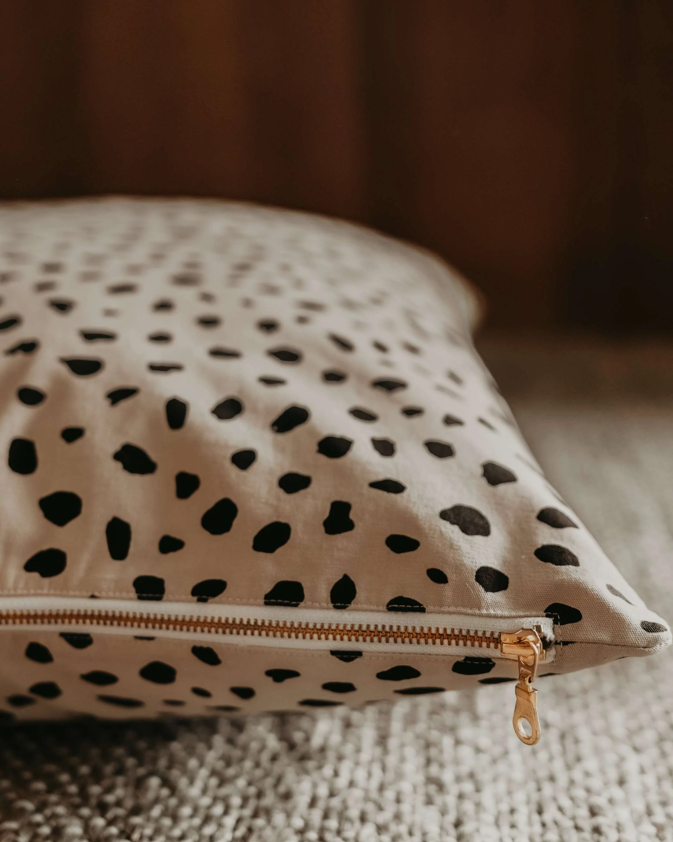 Apollo Dot Print Dog Bed, Cover Only - Image 3