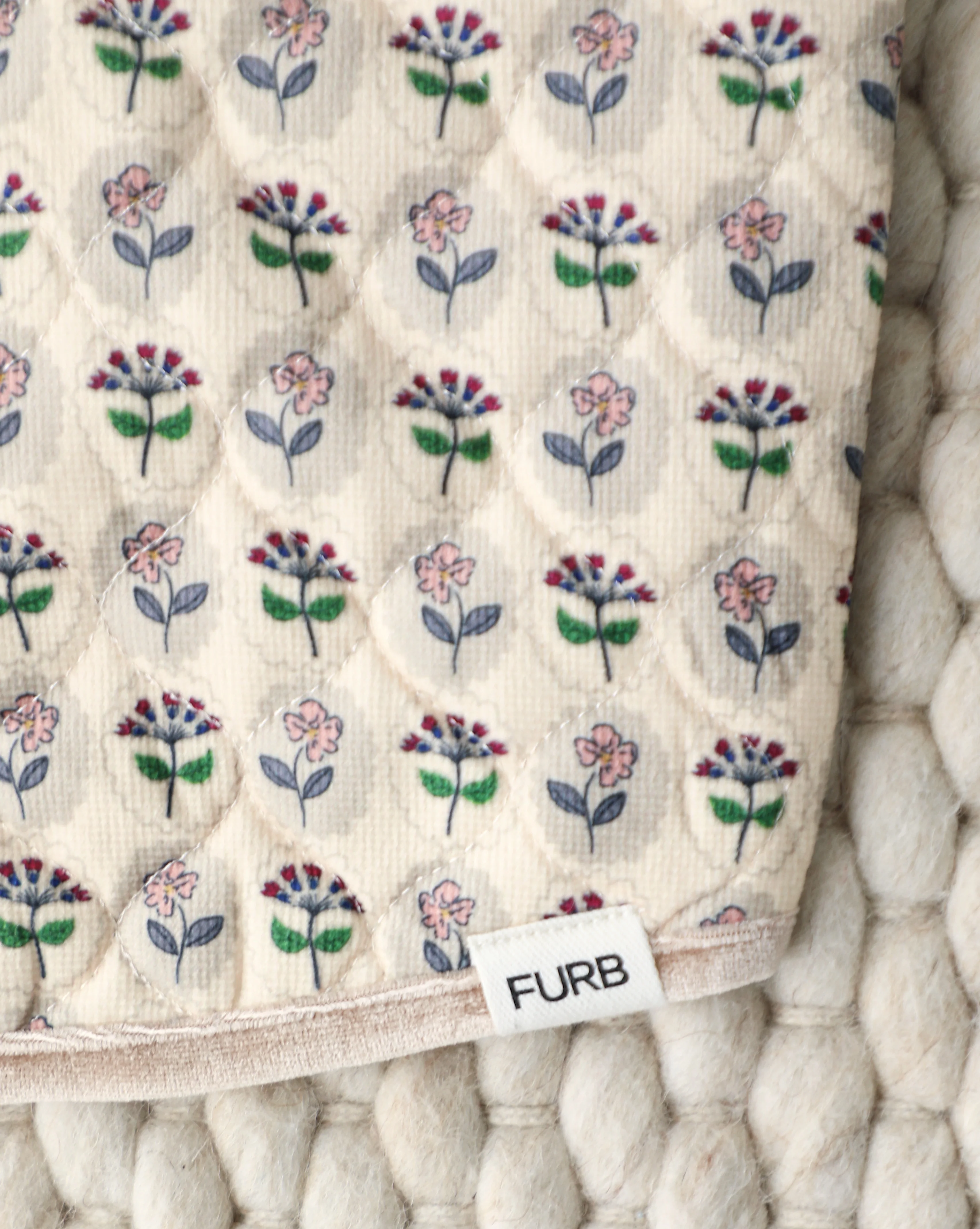 Fur-get Me Not Floral Quilted Dog Vest - Image 7