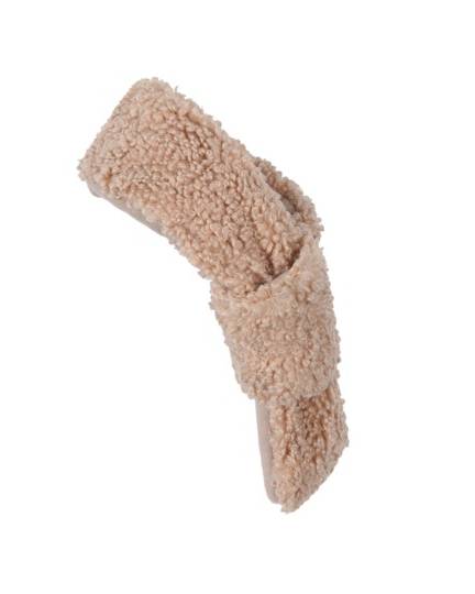Bundled Up Beige Dog Neck Warmer - Image 2