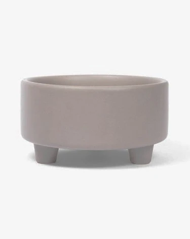 Treat Yourself Vintage Grey Ceramic Dog Bowl - Image 2