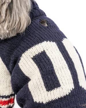 Winning Play Navy Varsity Dog Sweater - Image 5