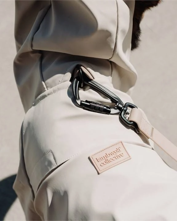 Brighton Ivory Rain Jacket - Image 3